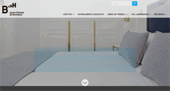 Desktop Screenshot of barcelonahotels.org
